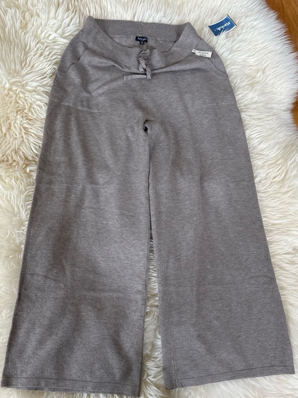 Splendid Kids Gray Wide-Leg Sweatpants